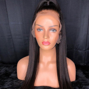 1B Bone Straight Wig