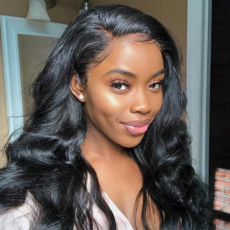 1B Body Wave Lace Front Wig