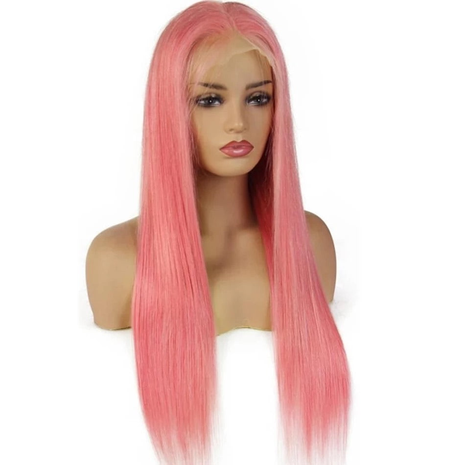 Baby Pink Lace Front Wig