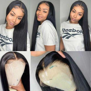 1B Bone Straight Wig